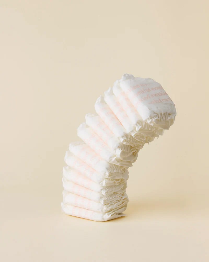12pk Barselbind - Øko Bomull, Svært Absorberende | Organic Postpatrum Pads