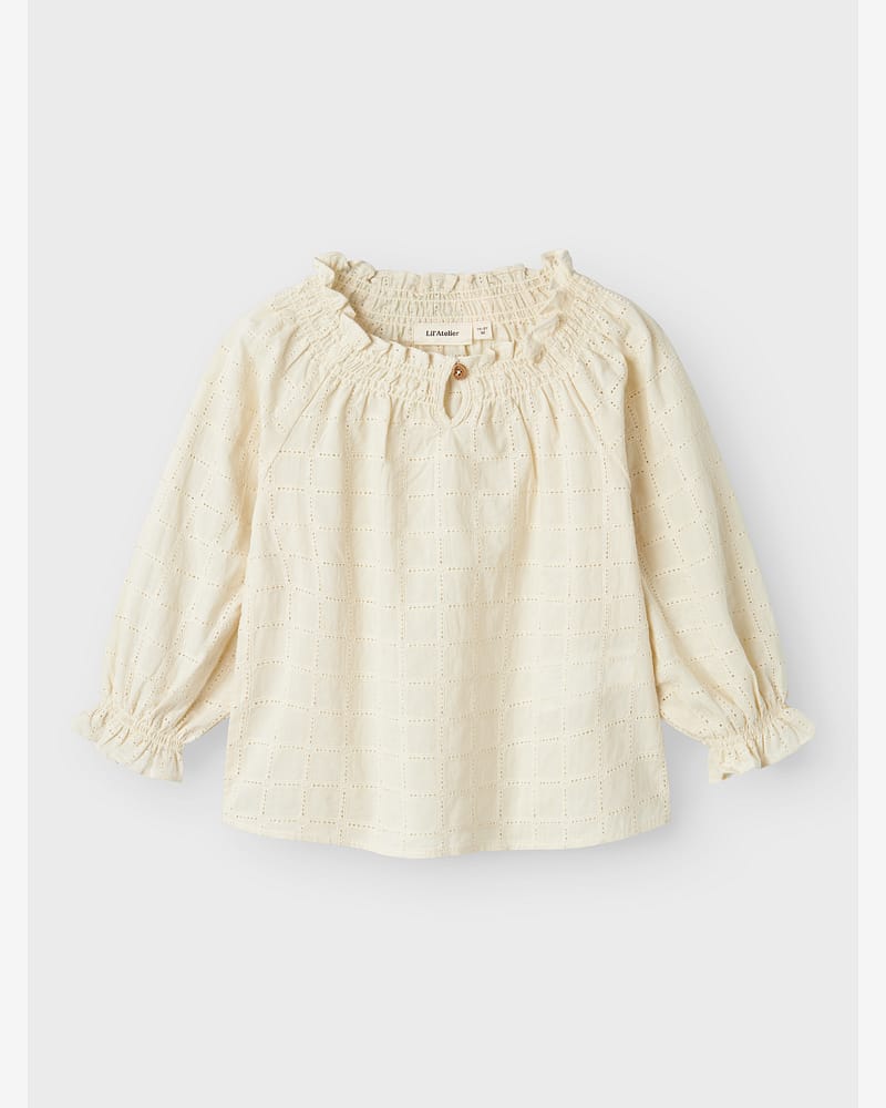 Bluse Barn M/ Blonder - Øko Bomull | Inda