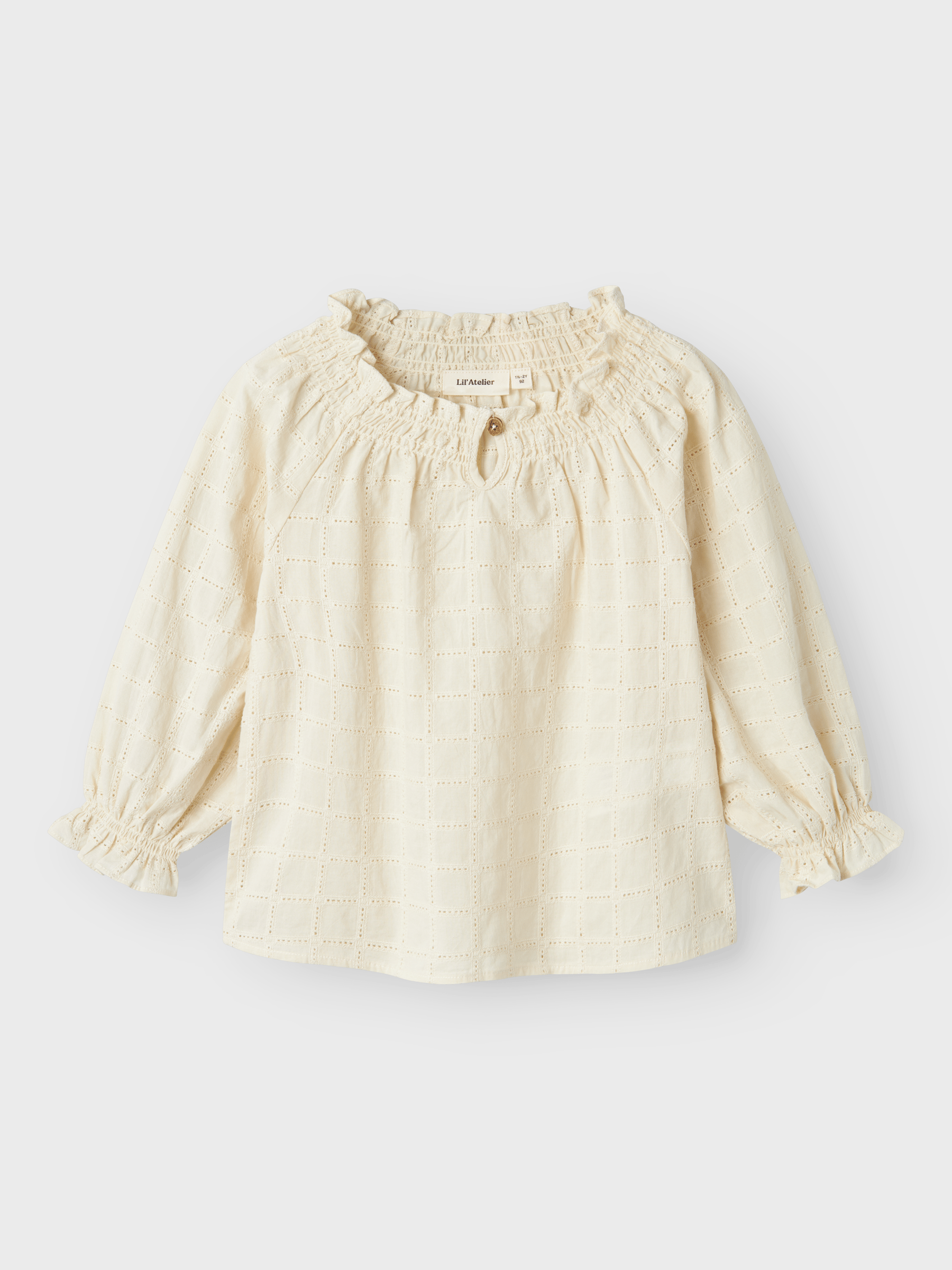 Bluse Barn M/ Blonder – Øko Bomull | Inda