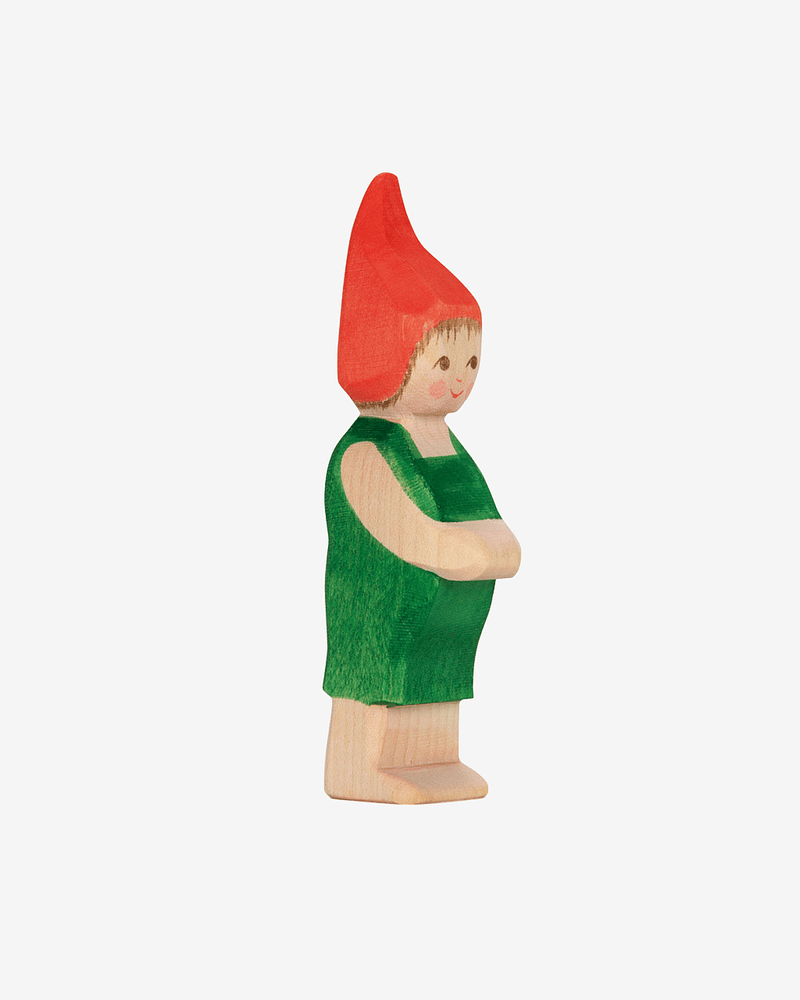 Skognisse Trefigur - Håndlaget Dukketeater Dukker | Pepe