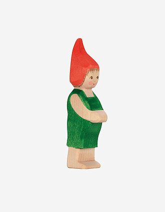Skognisse Trefigur - Håndlaget Dukketeater Dukker | Pepe