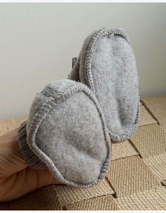 Ulltøfler i tykk ullfleece - 100% Merino - Heavy Basic