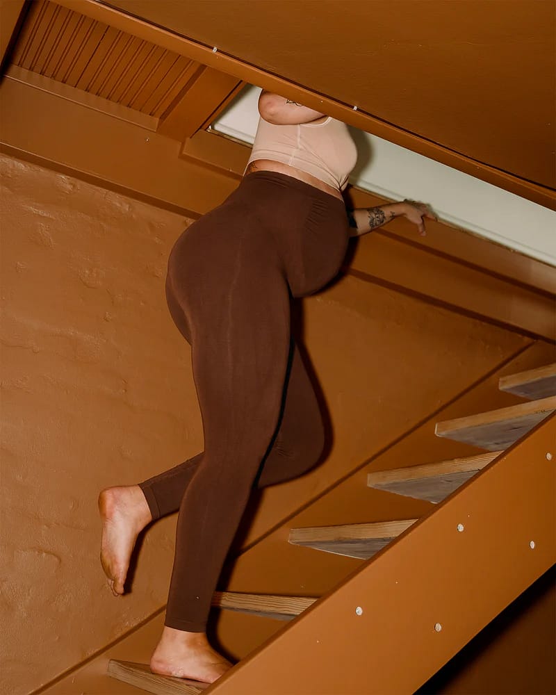 Gravid Leggings - Øko Bambus - Stretchy & Sømløs