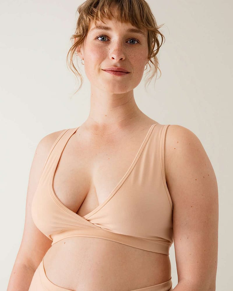 Amme BH - Øko Bomull - Lett Støtte | Essential Maternity and Nursing Bra