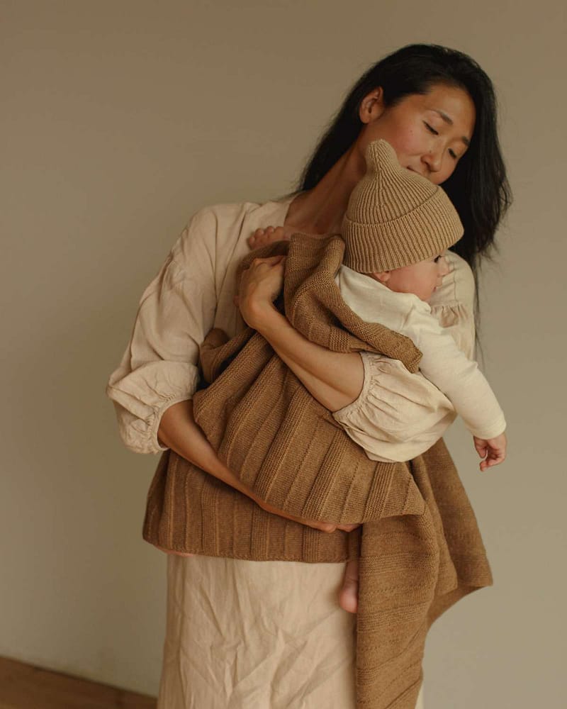 Babyteppe Ull, Tykt - 100% Merino