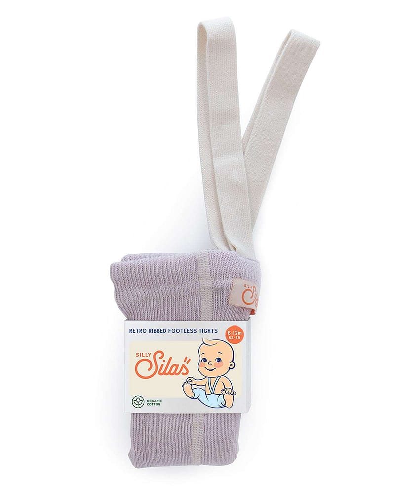 Strømpebukse Rib u/ føtter, m/ seler - Footless Tights