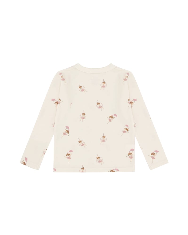 Trøye Langermet - Ull/Bambusviskose | Abba Line dancer