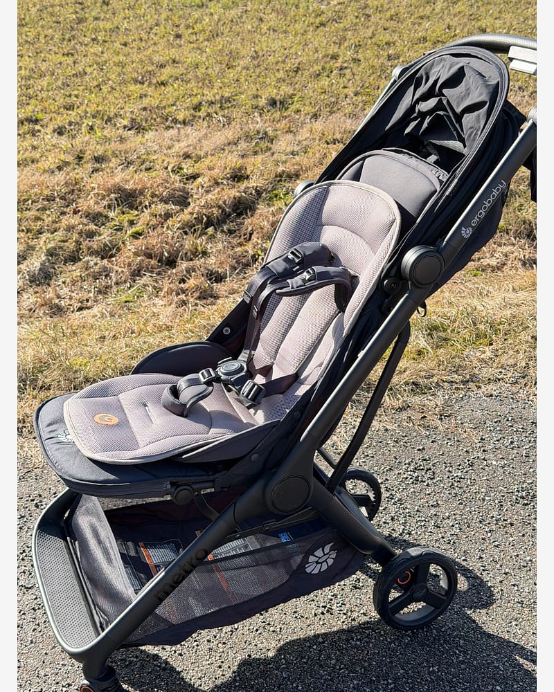 Air Inlay Barnevogn - Underlag i tykt AirMesh-skum