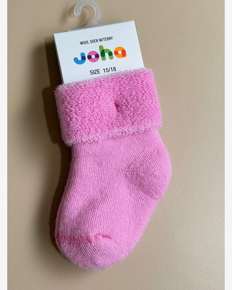 Ullsokker Baby - Varm og tykk ull-frotté