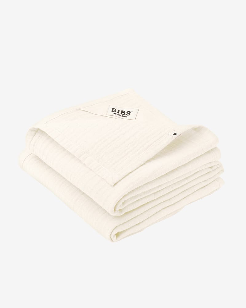 Gulpekluter 2pk - 100% Økologisk Musselin - 70x70