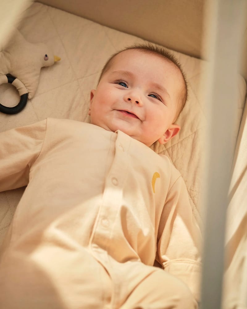 Pyjamas uten Føtter - Øko bomull, 5% elastan | Sparkedrakt