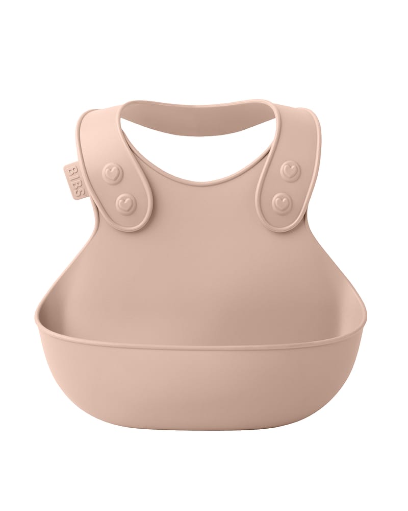 Smekke M/ Justerbar Passform - Dyp Lomme | Silicone Baby Bib