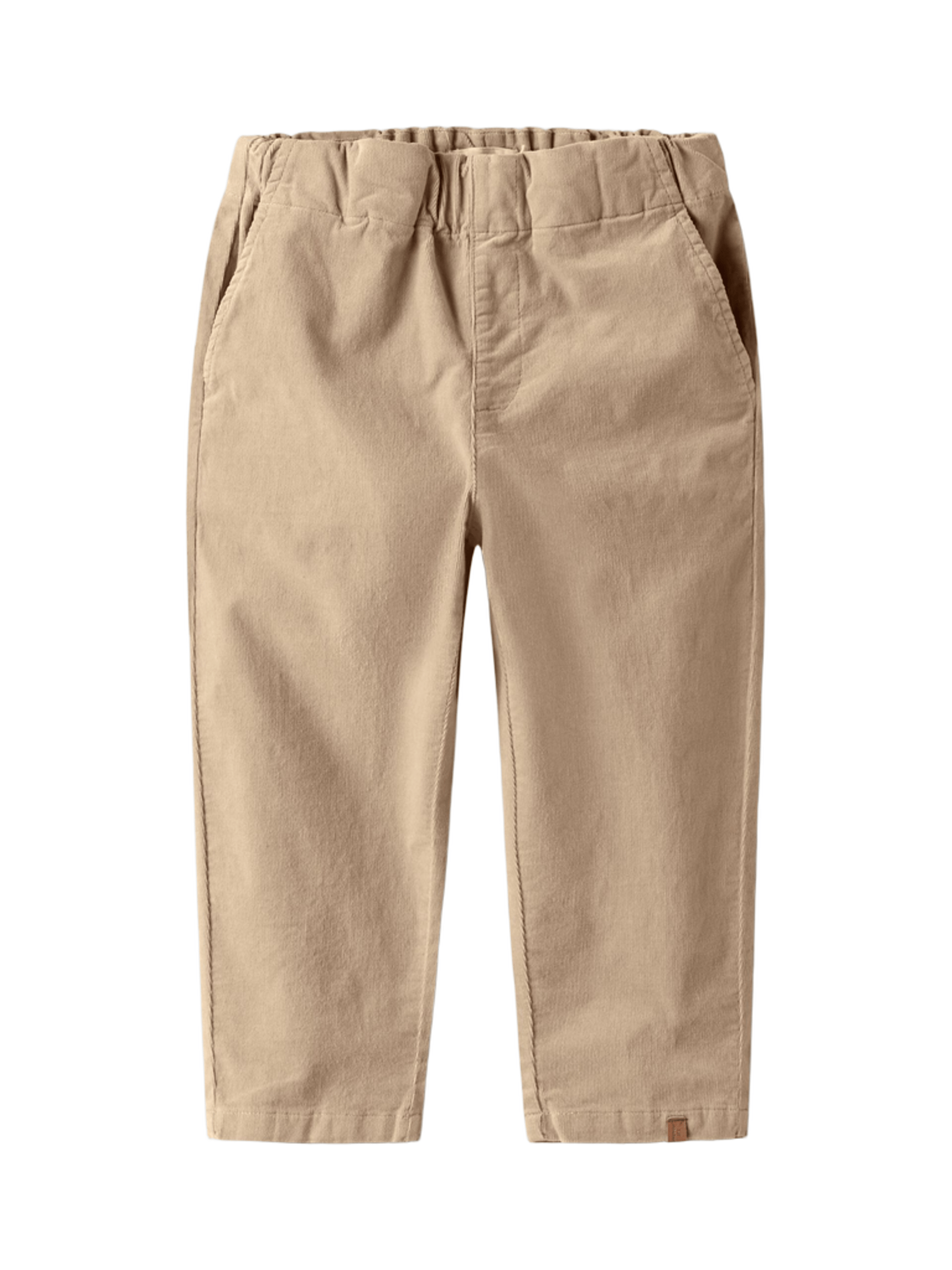 Bukse Barn – Øko Cordfløyel | NMMSOMBA, Beige - Irish Cream