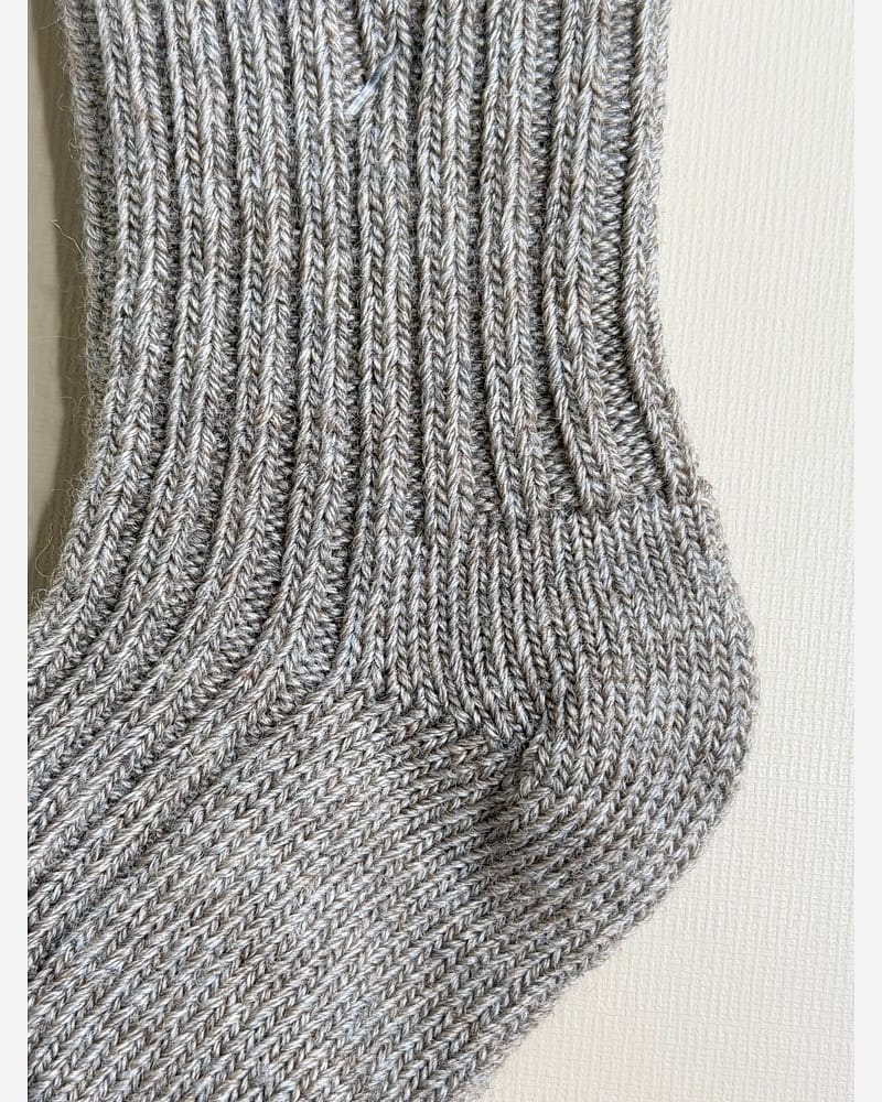 Ullsokker - Rib - Elastisk - Basic