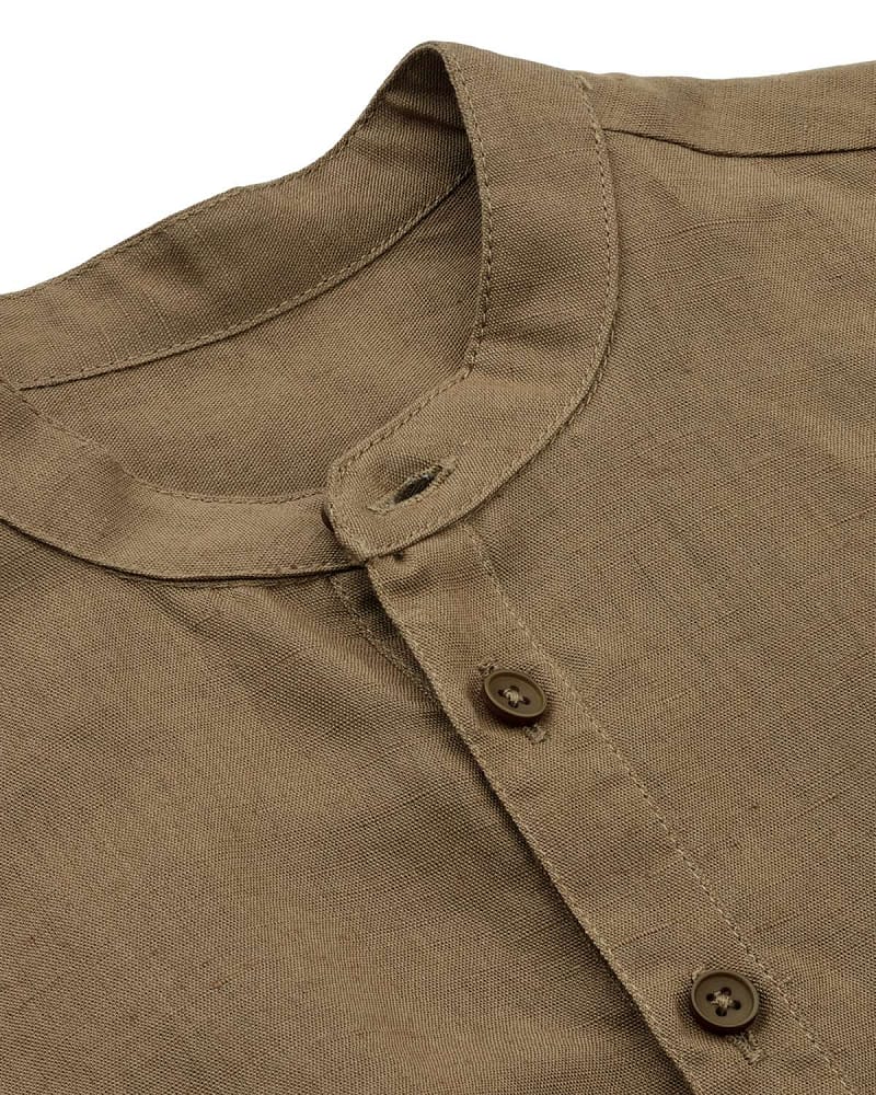 Lin Skjorte - 45% Lin | 55% Bomull - Økologisk - Austin