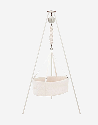 Moonboon Oval Vugge + Motor Connect + Stativ | Classic Bundle - Pakketilbud