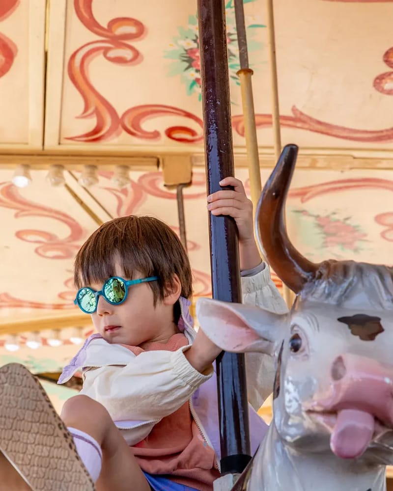 Solbriller Barn 4-6år - Polariserte Glass - Ultrafleksibel Ramme | Rozz