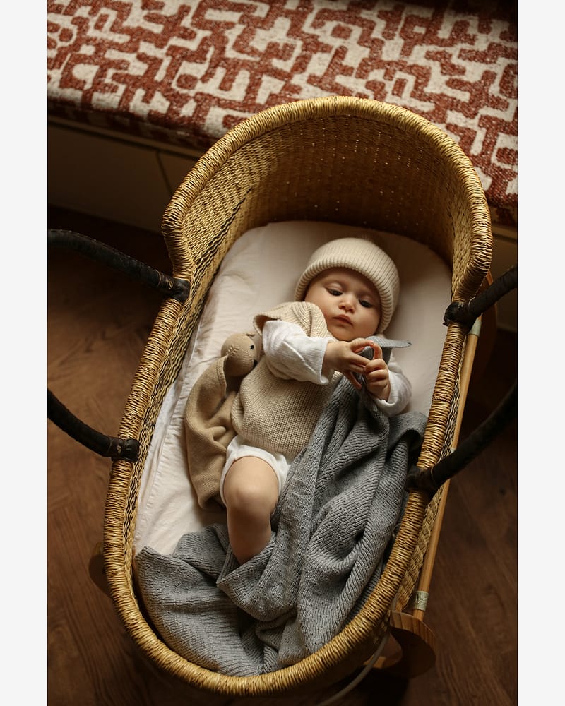 Babyteppe Ull - 100% Merino, Ubehandlet - Dora