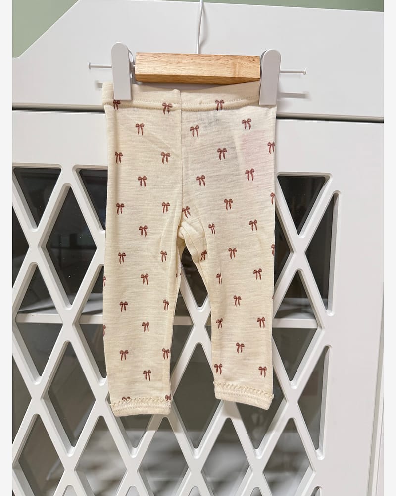 Ullbukse Leggings Baby - 60% Merino, 40% TENCEL Modal | Nalu Wo/Mo Slim Legging