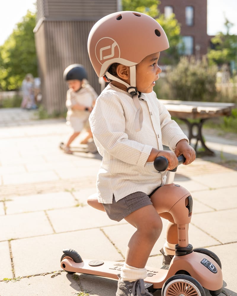 Hjelm Scoot & Ride - Justerbar Hjelm Barn 1-4 år