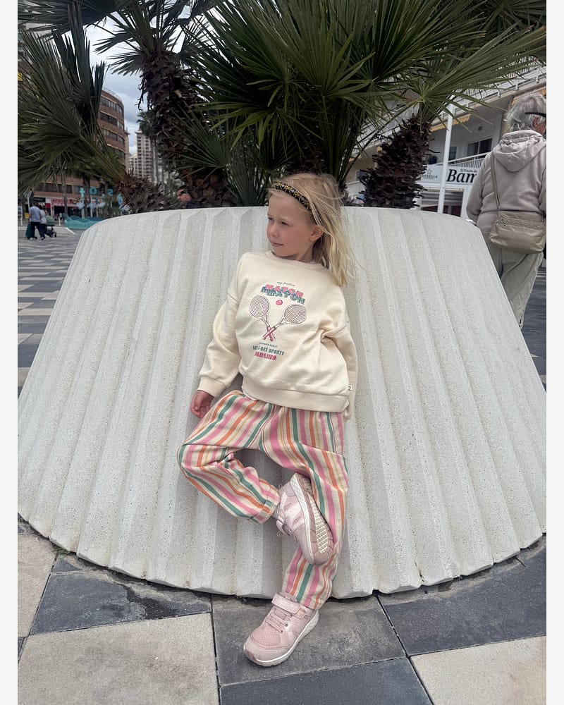 Genser med Print - 100% Øk. Bomull - Loupy Lou Sweat Shirt OCS