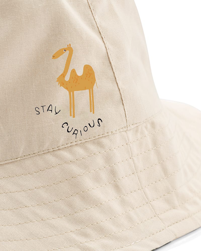 Bøttehatt med Bred Brem - Reversibel | Damon