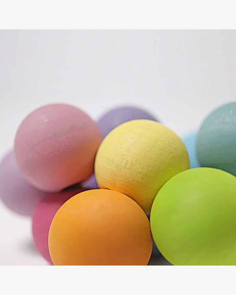 Babyleke Gripekuler - Fidget leke baby 0+| Pastel Beads Grasper