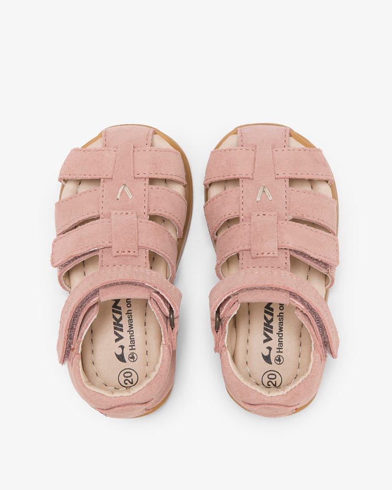 Viking Sandaler Baby - Skinn, Barfotsåle | Alv Lonn Barefoot Sandal 1V