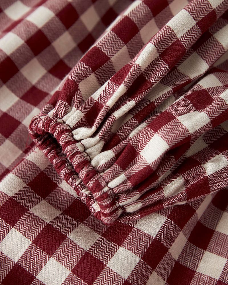 Kjole Barn M/ Volanger - Øko bomull | NMFRIO LS LOOSE DRESS LIL
