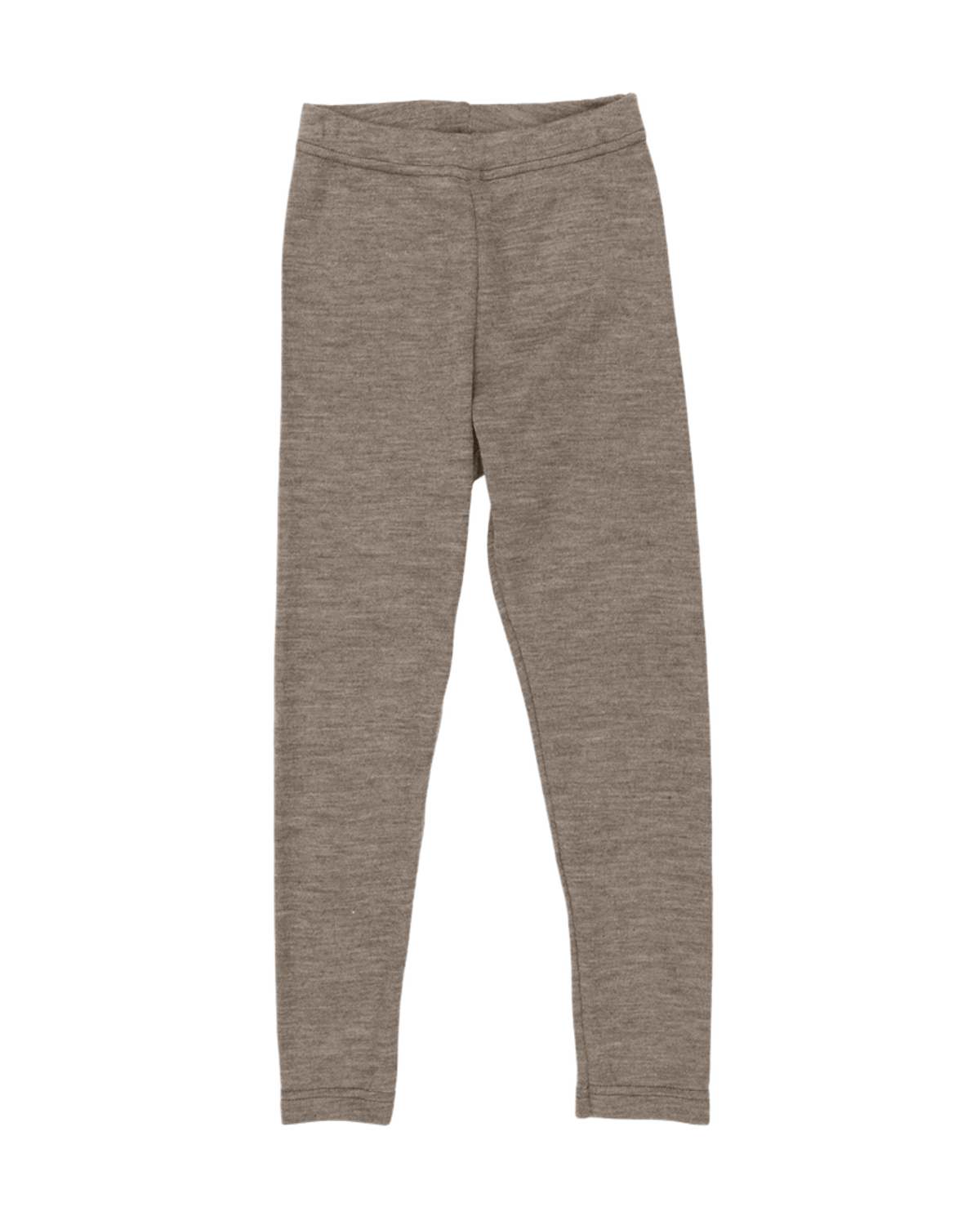 Ullongs – 70% Merino, 30% Silke – Ubehandlet Ull | Children’s leggings, Brun - Walnut Melange
