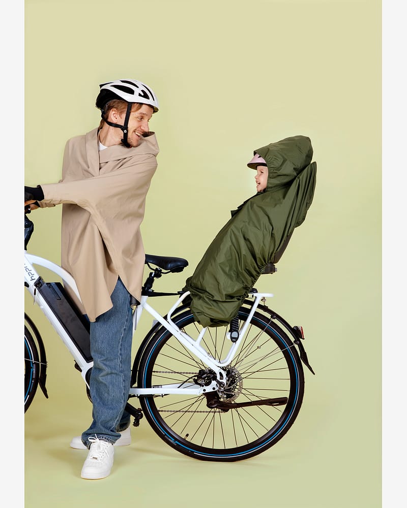 Regnponcho til Hamax Sykkelsetet