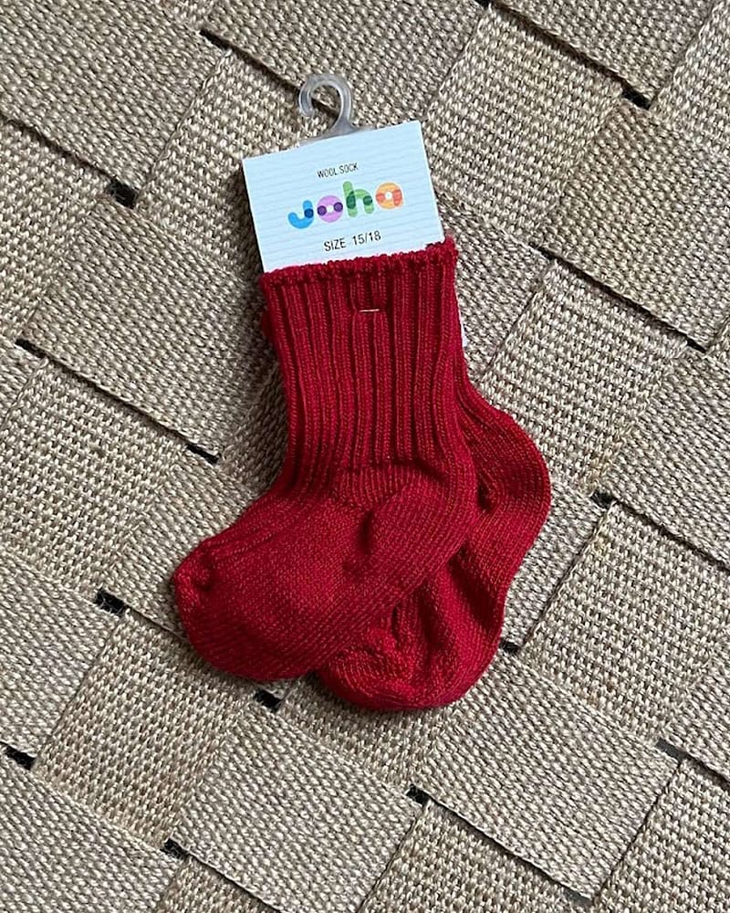 Ullsokker - Rib - Elastisk - Basic