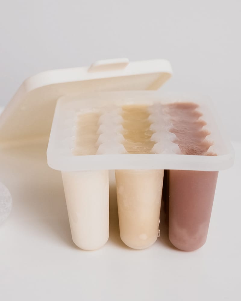 Fryseform for Babymat M/ Lokk | Baby Food Freezer Tray