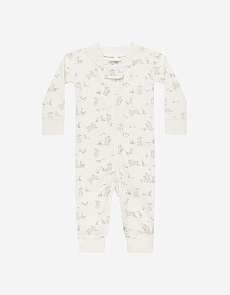 Pysj med to-veis Glidelås - 100% Øk. Bomull | Zip Longsleeve Sleeper