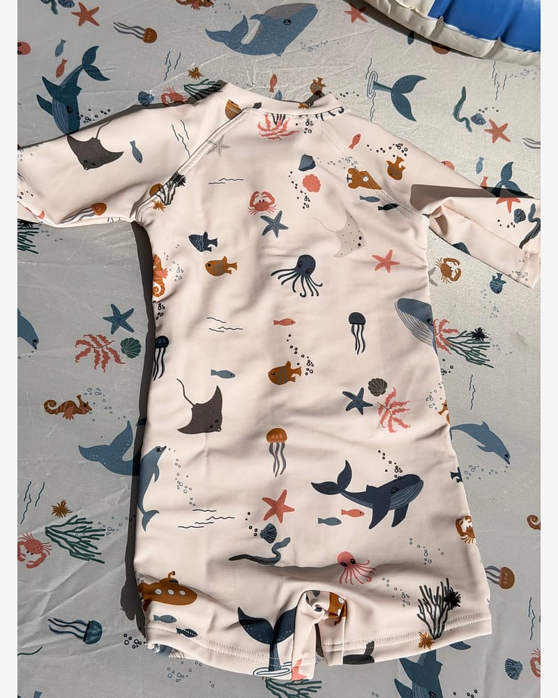Badedrakt, T-skjorte ermer - UV drakt UPF40+ | Max Printed Shortsleeve Swim Jumpsuit
