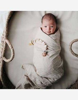 Swaddle - 100% Økologisk Musselin - 120x120cm