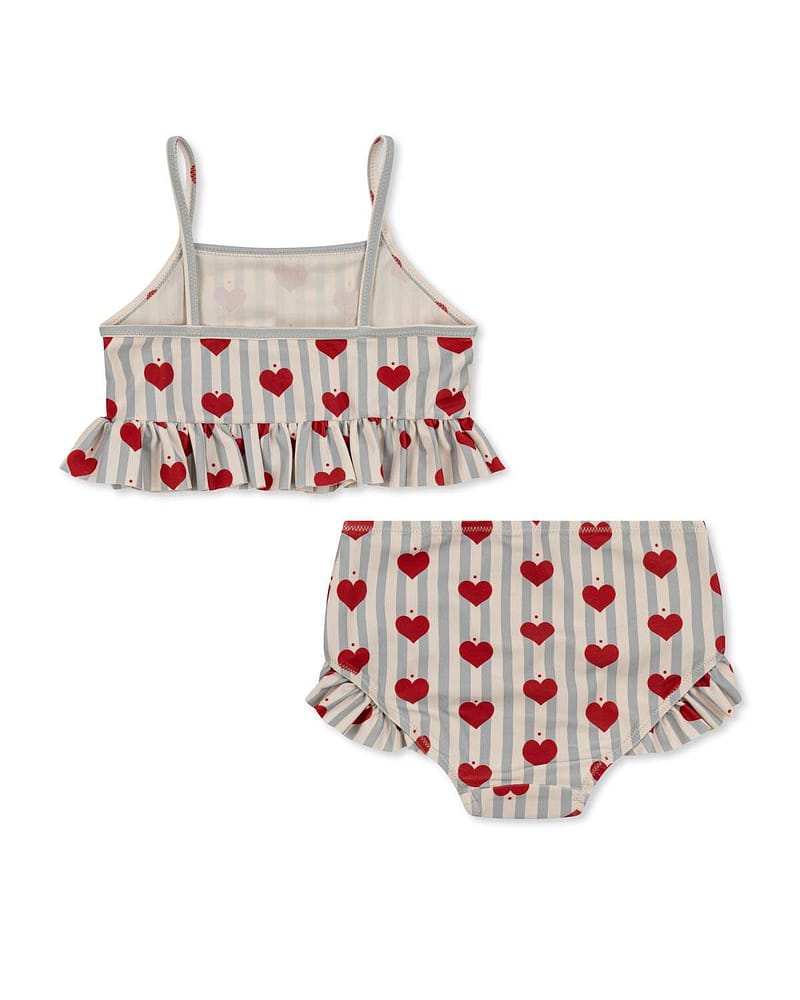 Bikini med Volang - Singlet & Badetruse - UV 50+ - Nomi