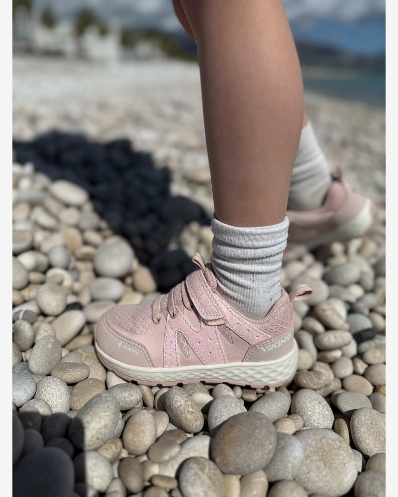 Viking Goretex Sko Barn - Vanntette Sneakers, Høst / Vår | Fun Glitter GTX 1V