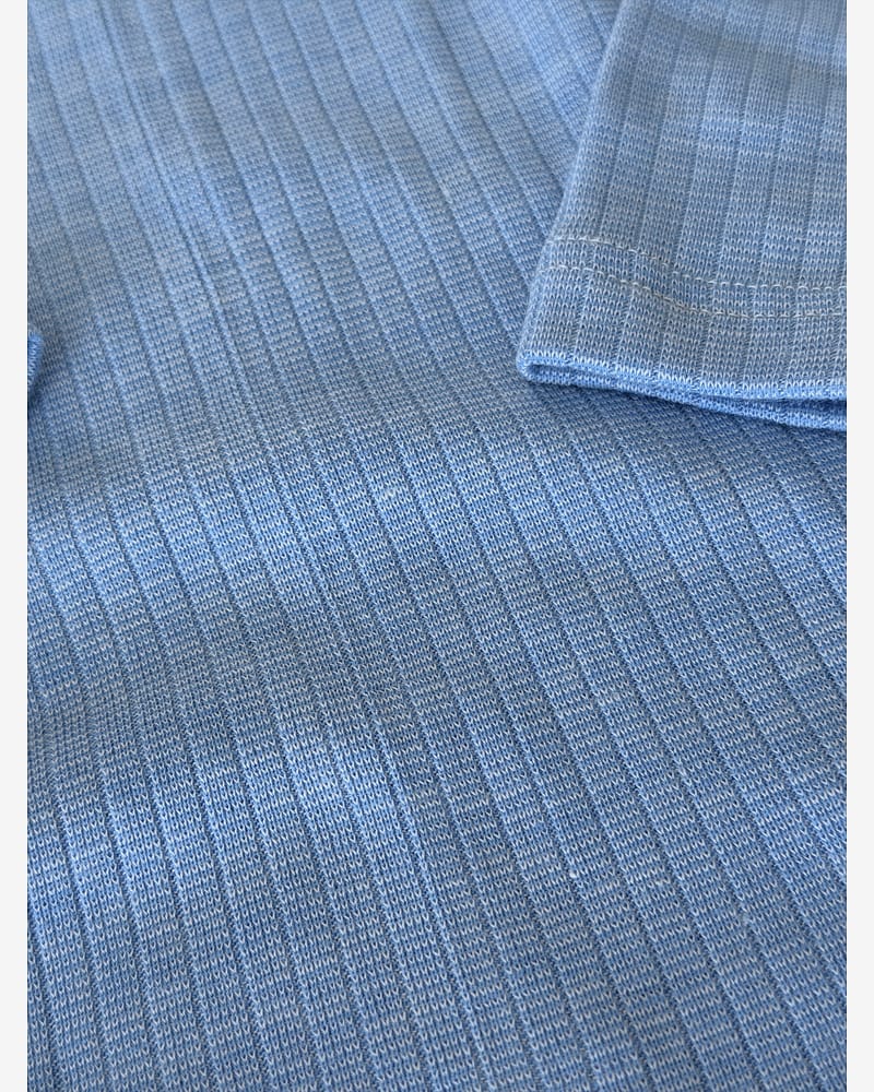 Body Rib – 45% Bomull, 35% Merino, 20% Silke – Ubehandlet Ull