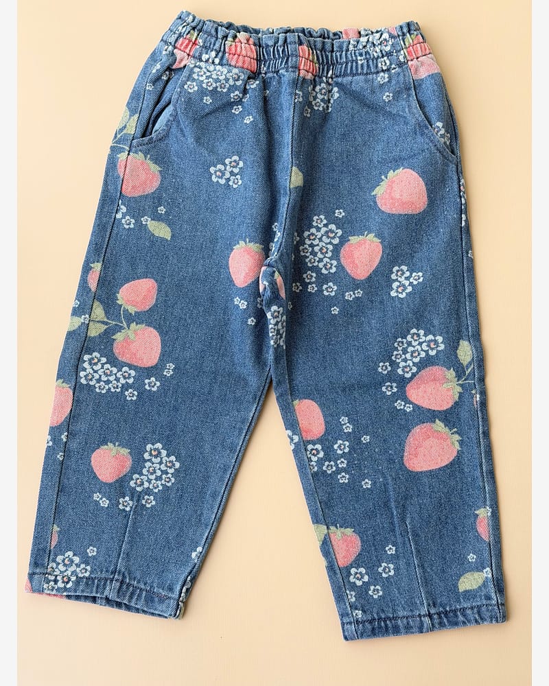 Denim, 100% Øko Bomull | Magot Frill Pants GOTS