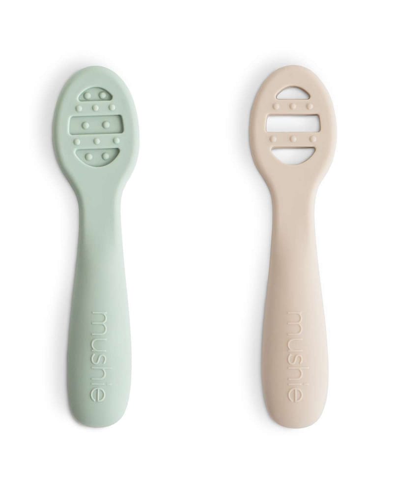 Babyskje 2pk - Silikon | First Feeding Baby Spoons