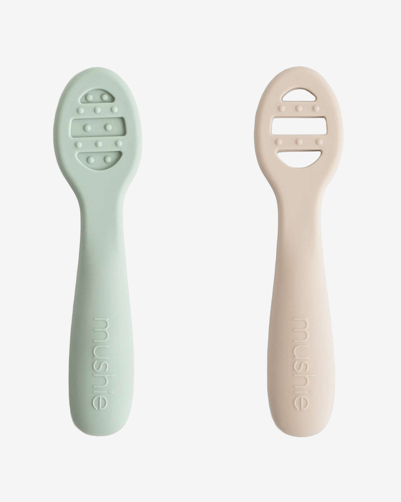 Babyskje 2pk - Silikon | First Feeding Baby Spoons