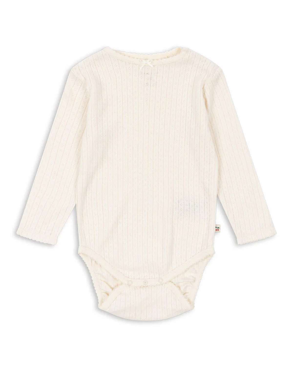 Body – 100% Øko Bomull, Hvit - Antique White