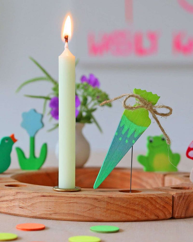 Festhorn til Bursdagsring | Figur Grimms Lysestake