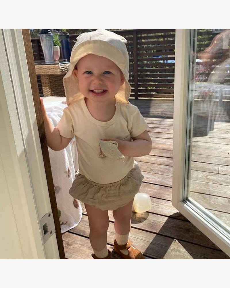 Body T Skjorte - Øk. Bomull - The Short Sleeve Pocket Onesie