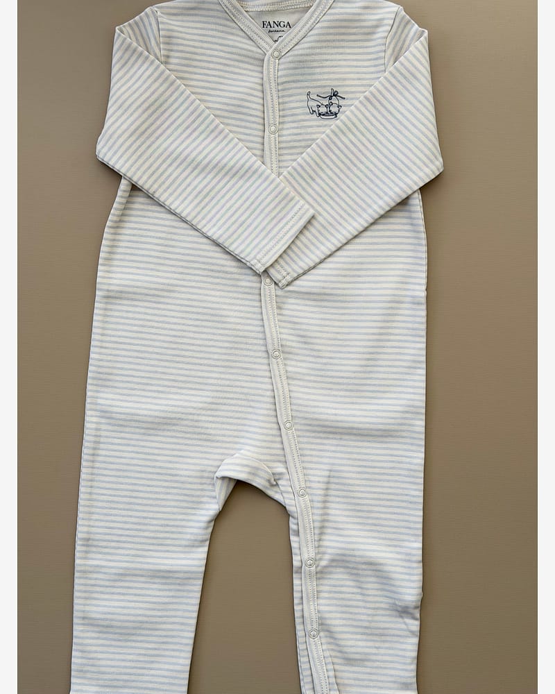 Heldress / Babypysj - 100% Øko Bomull | Fio Onesie