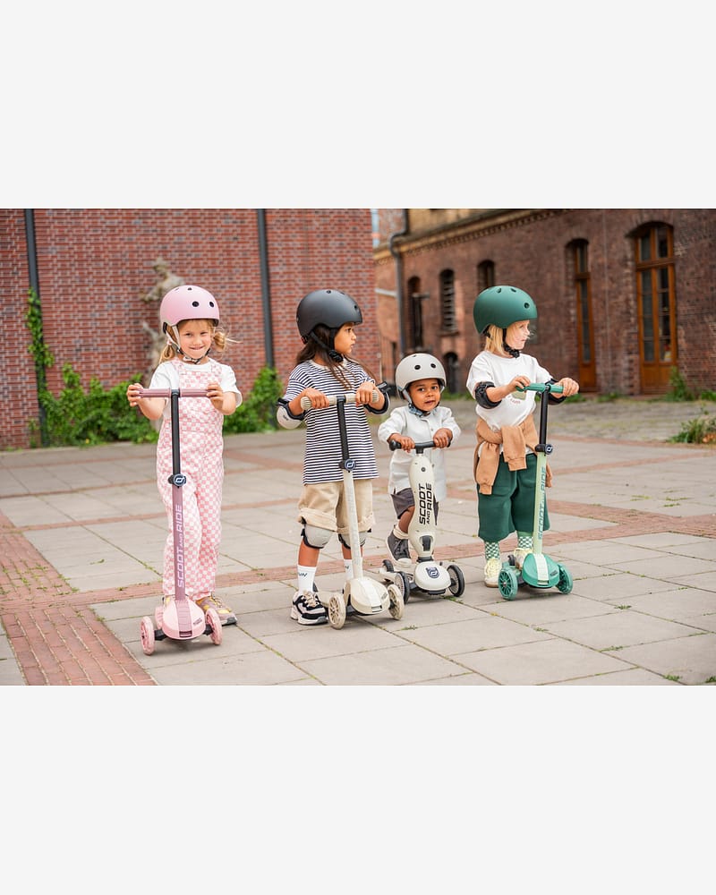 Scoot and Ride Highwaykick 3S Sparkesykkel - med LEDlys i hjul | Barn 3år+