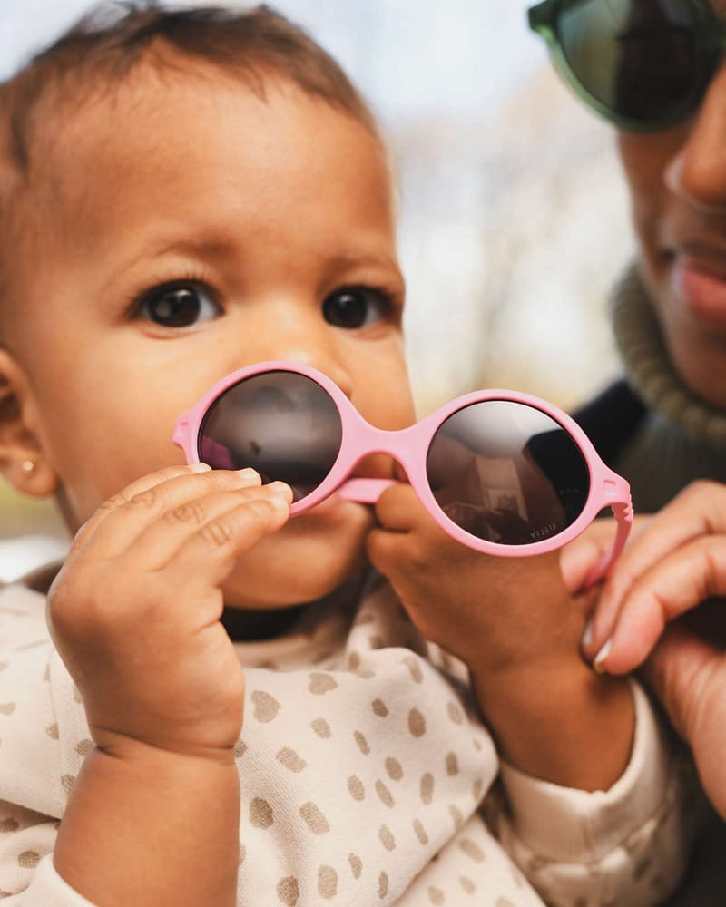 Solbriller Baby 0-1år - Fleksible & Uknuselig - Reversible 2i1 Størrelse | Diabola 2.0