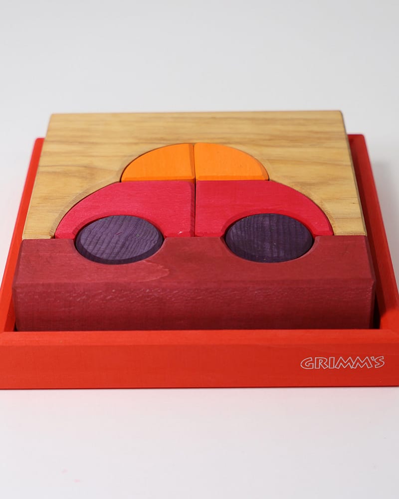 Byggesett og Puslespill - 8 klosser | Building Set