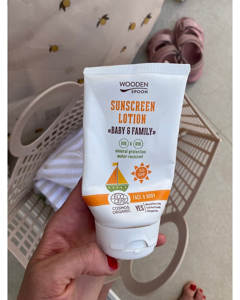 Solkrem Baby & Family SPF30 - Mineral, 100% Naturlig - Trygg for Nyfødt | 150ml